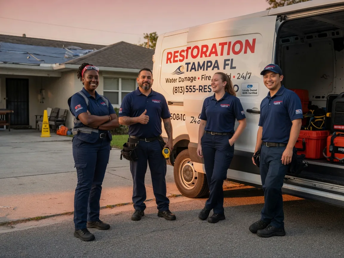 Water Damage Restoration company in Hull, IA